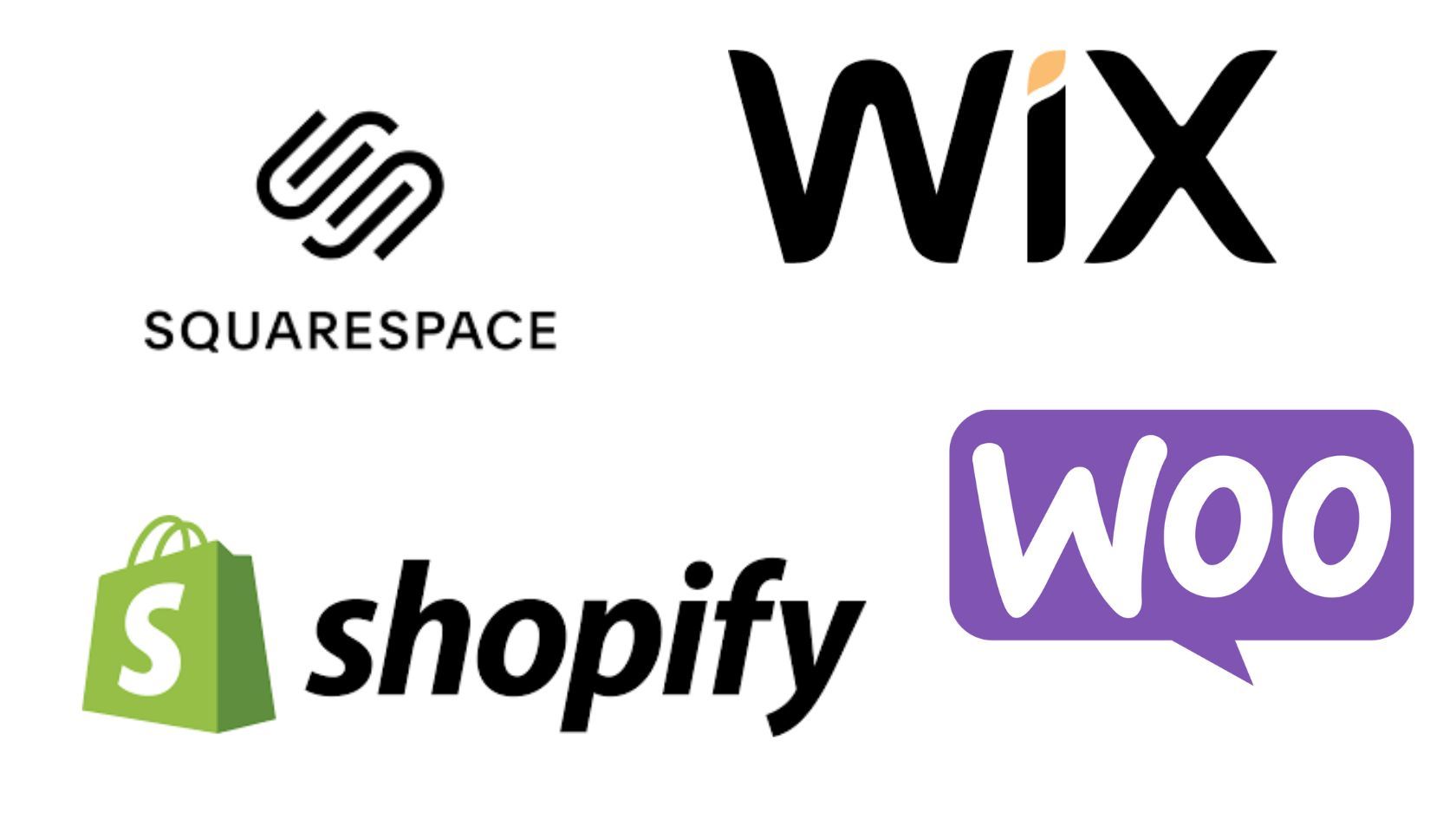 DCP's like Squarespace, Wix, Shopify and WooCommerce